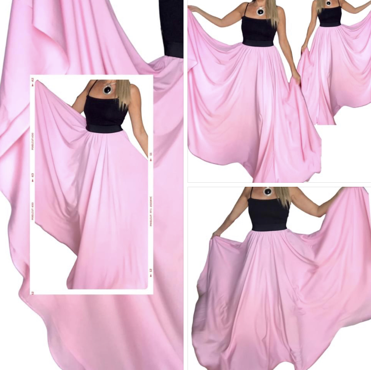 Dlouhé šaty BOROS DR-L-SVP 01